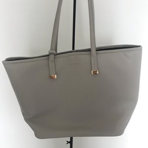 Gray laptop bag/purse
